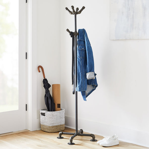 Industrial Coat Rack